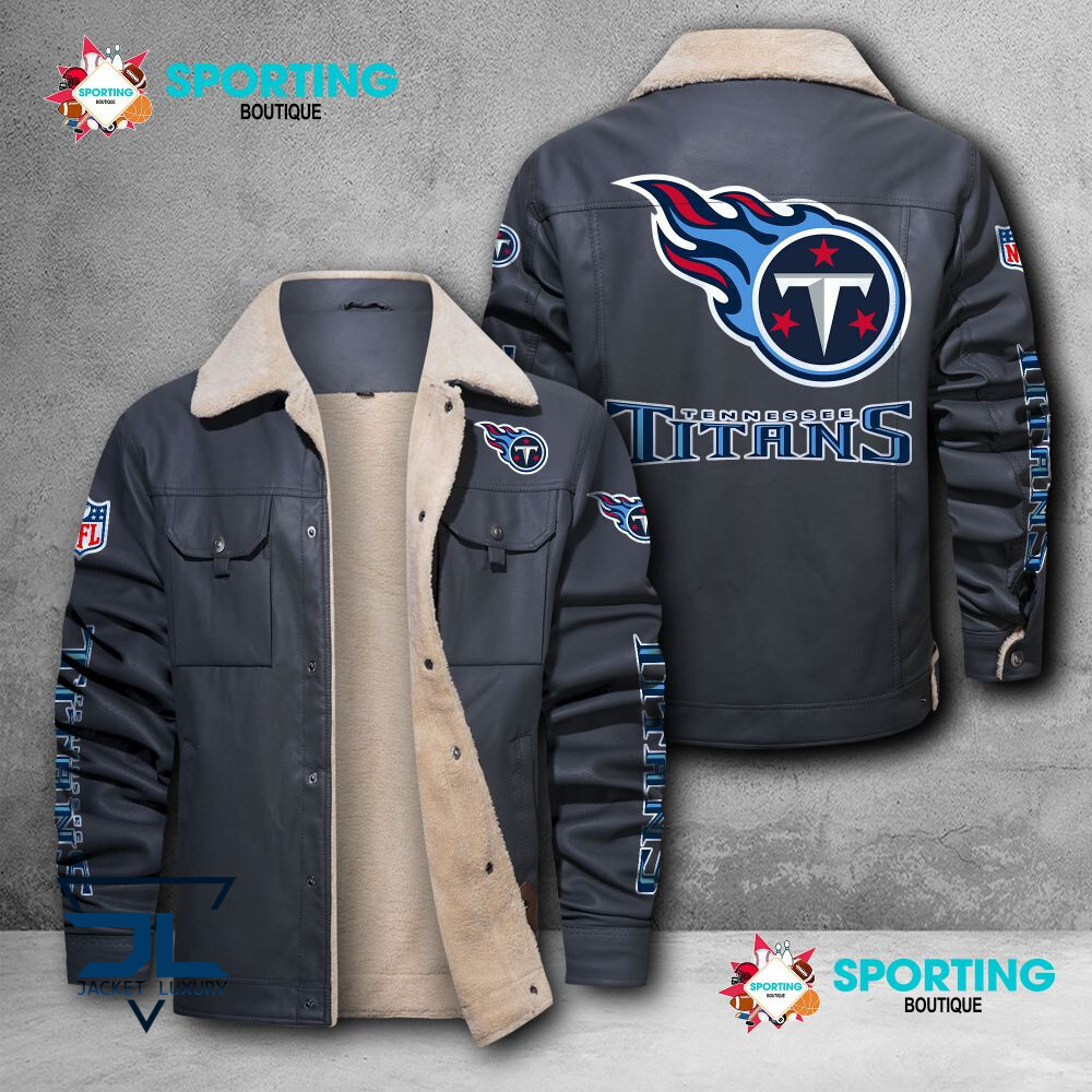 Tennessee Titans NFL Style Leather Jacket For Fans