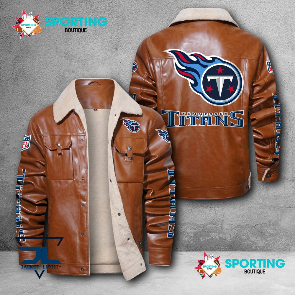 Tennessee Titans NFL Style Leather Jacket For Fans