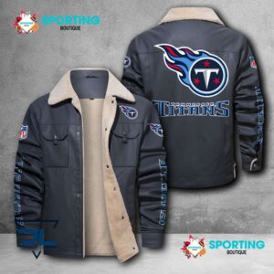 Tennessee Titans NFL Style Leather Jacket For Fans