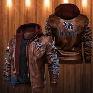 Tennessee Titans NFL Style Leather Jacket For Fan