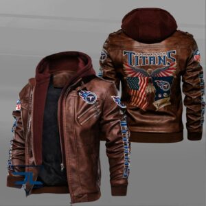 Tennessee Titans NFL Style Leather Jacket For Fan