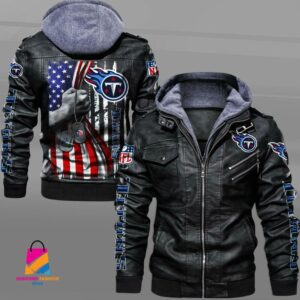 Tennessee Titans NFL Style Leather Jacket For Fan