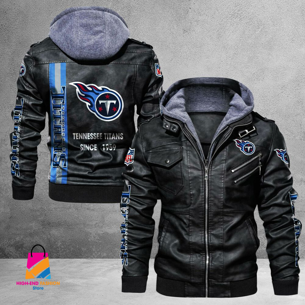 Tennessee Titans NFL Style Leather Jacket For Fans
