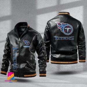 Tennessee Titans NFL Style Leather Jacket For Fans