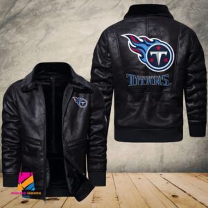 Tennessee Titans NFL Style Leather Jacket For Fans