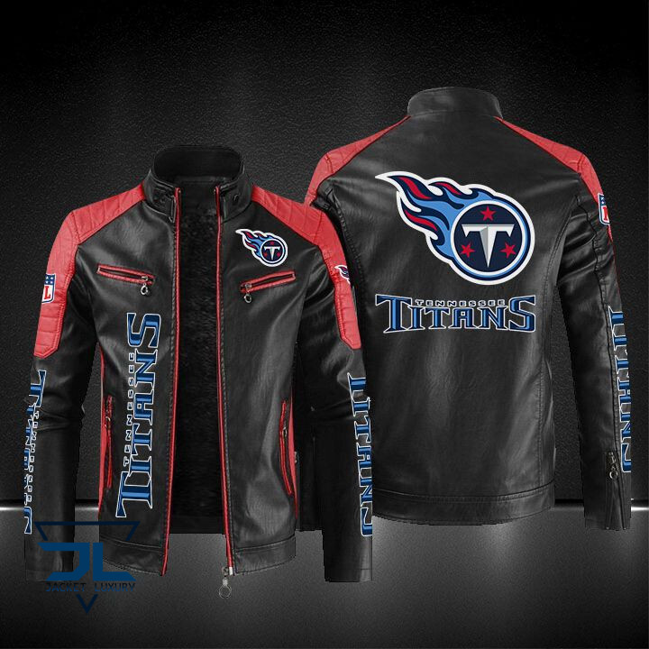 Tennessee Titans NFL Style Leather Jacket For Fans