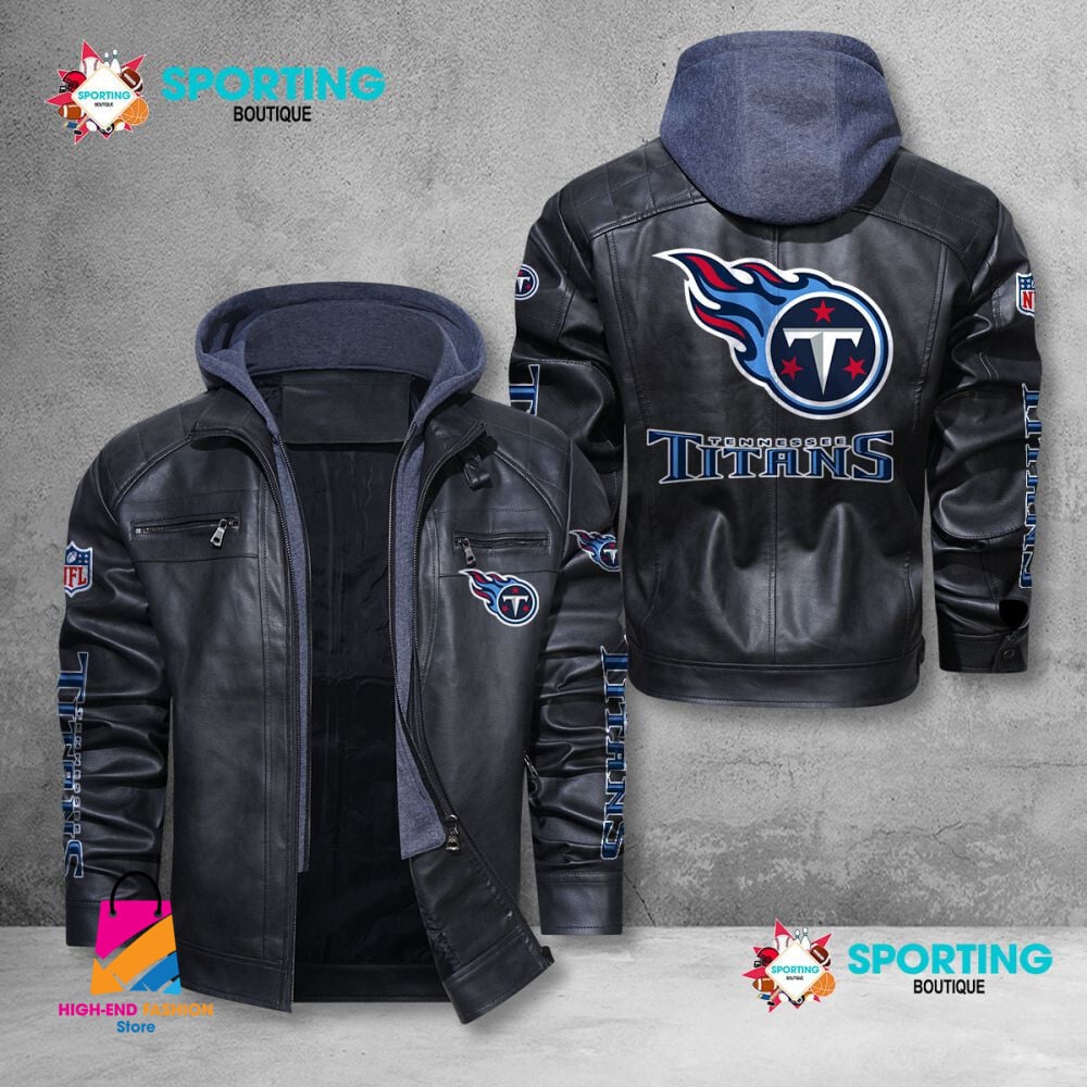 Tennessee Titans NFL Style Leather Jacket For Fans