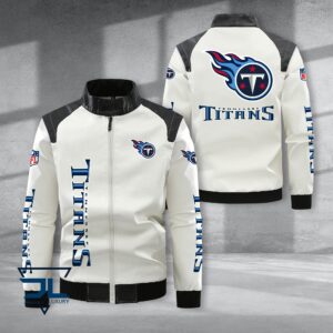 Tennessee Titans NFL Style Leather Jacket For Fans