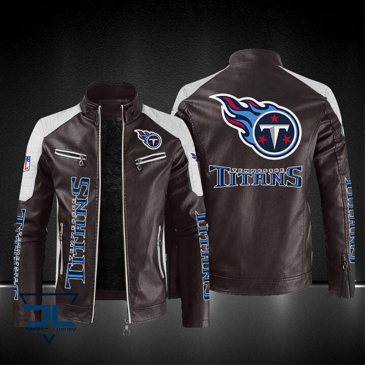 Tennessee Titans NFL Style Leather Jacket For Fans