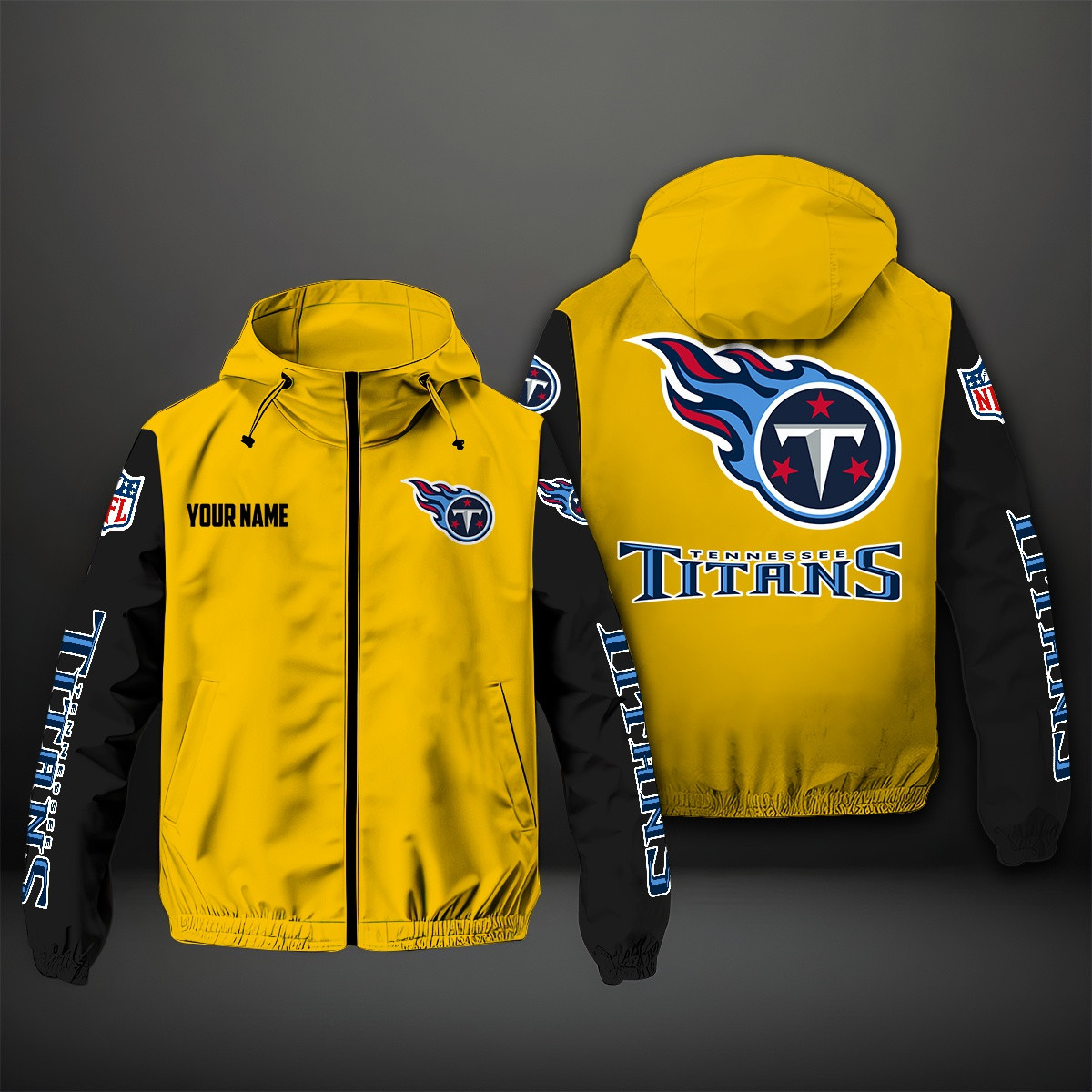 Tennessee Titans NFL Style Windbreaker Jacket For Fans