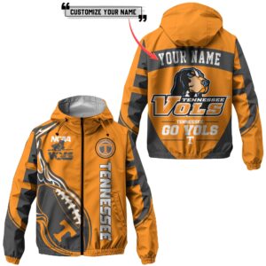 Tennessee Volunteers NCAA Style Windbreaker Jacket For Fans