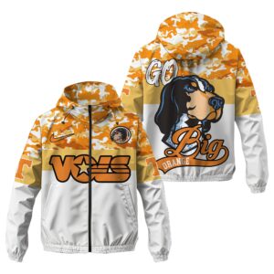 Tennessee Volunteers NCAA Style Windbreaker Jacket For Fans