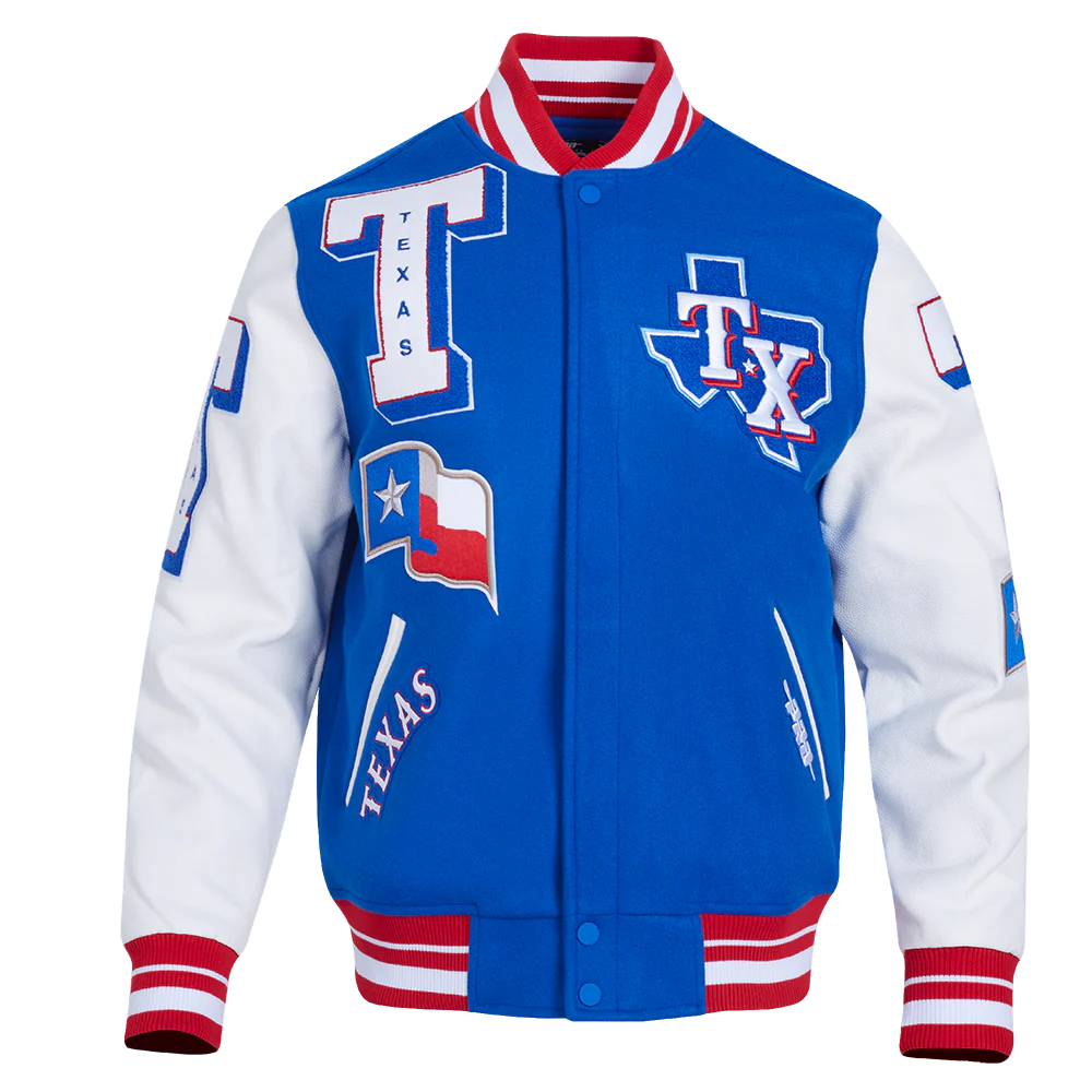 Texas Rangers MLB Style Baseball Jacket For Fans