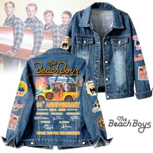 The Beach Boys Music Denim Jacket Gift For Fans