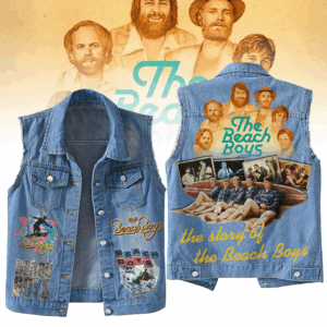The Beach Boys Music Style Sleeveless Jacket For Fans