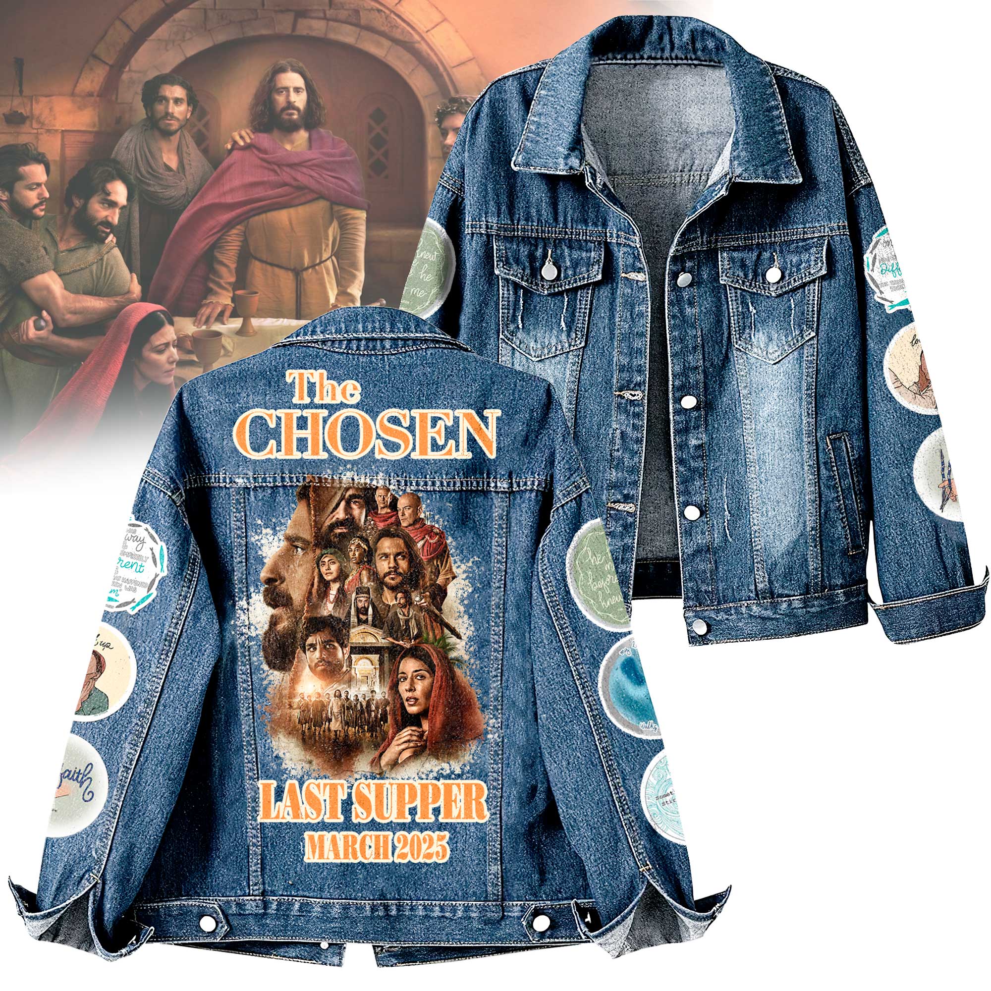 The Chosen TV Series Denim Jacket Gift For Fans