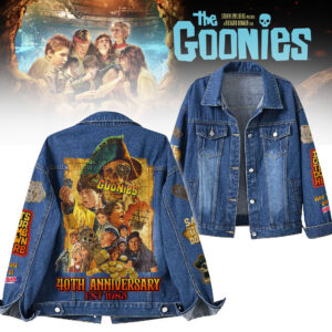 The Goonies Never Say Die! Games Denim Jacket Gift For Fans