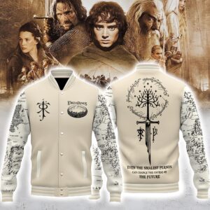 The Lord Of The Rings Movies Style Baseball Jacket