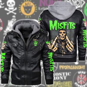 The Misfits Music Style Leather Jacket For Fans