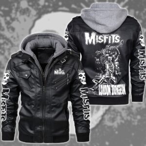 The Misfits Music Style Leather Jacket For Fans