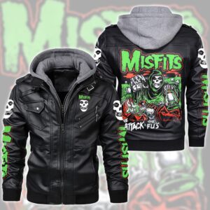 The Misfits Music Style Leather Jacket For Fans