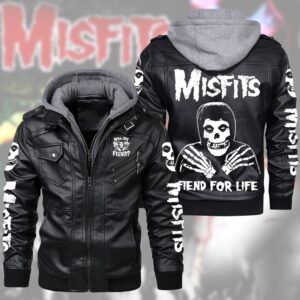 The Misfits Music Style Leather Jacket For Fans