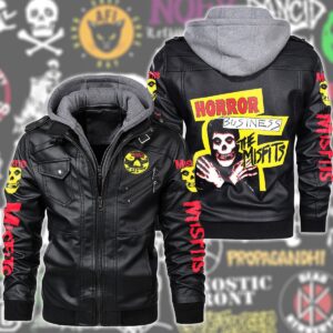 The Misfits Music Style Leather Jacket For Fans