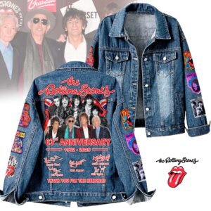 The Rolling Stones Music Denim Jacket Gift For Fans