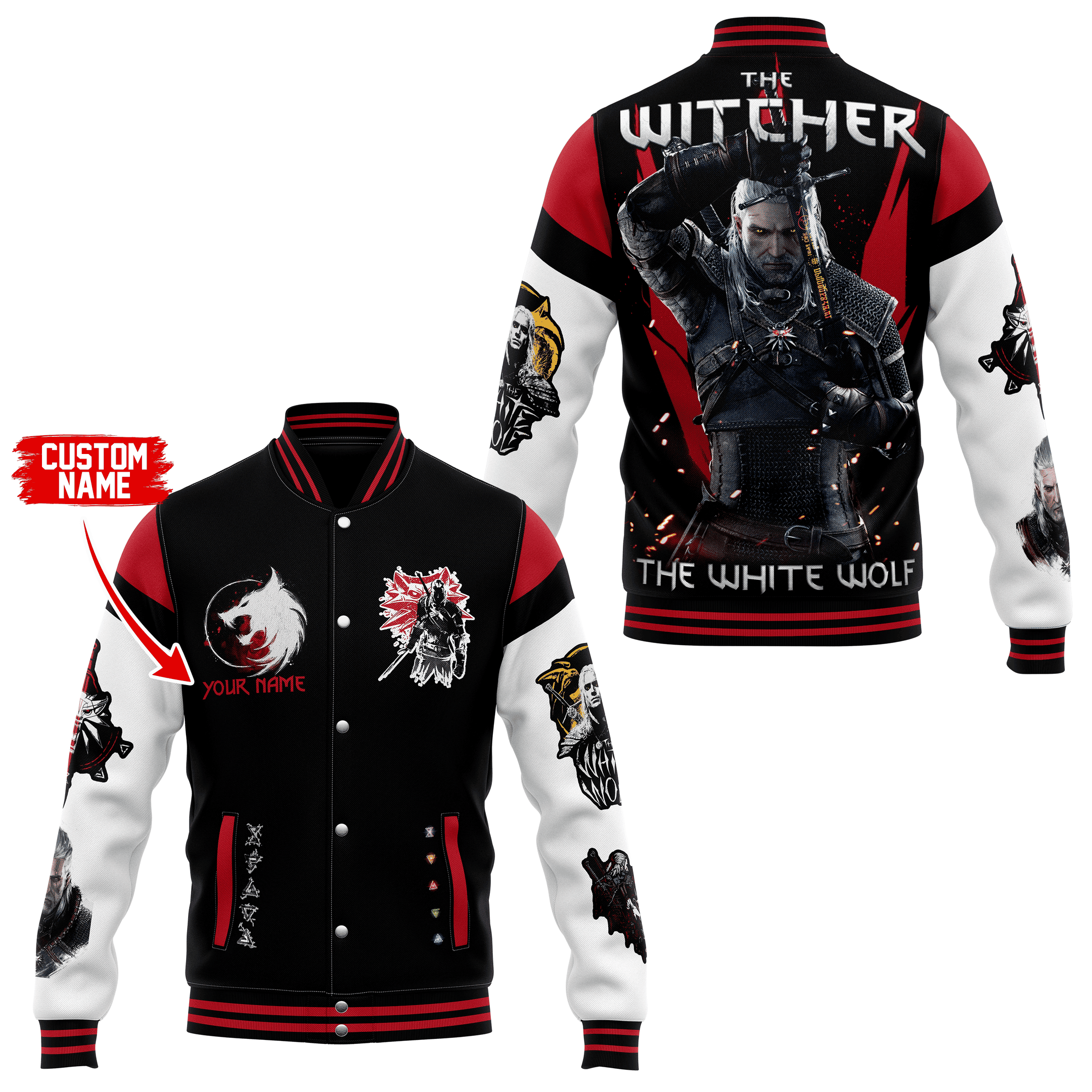 The Witcher Movie Style Baseball Jacket For Fans