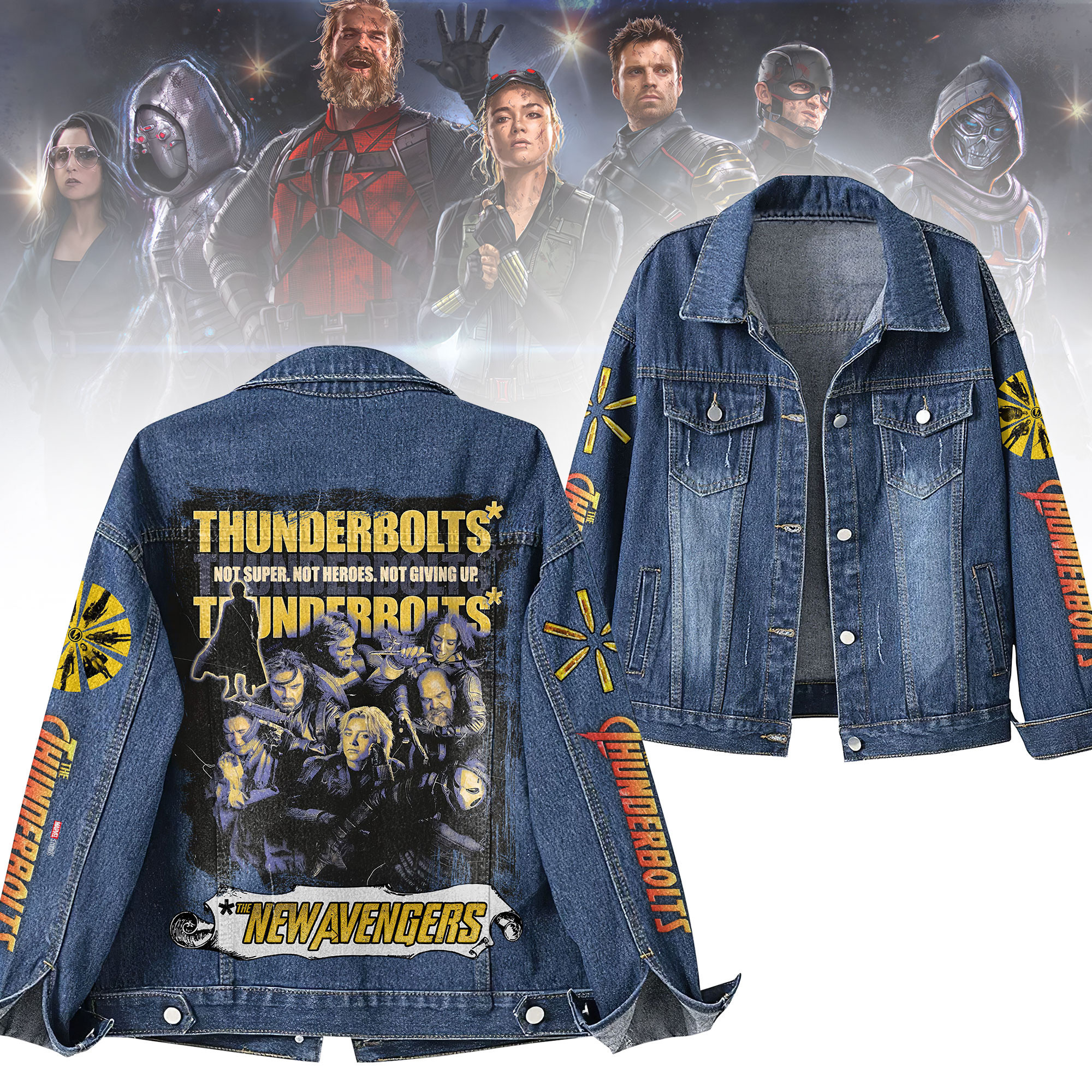 Thunderbolts Movies Denim Jacket Gift For Fans