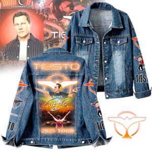 Tiësto Music Denim Jacket Gift For Fans