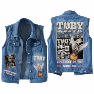 Toby Keith Music Style Sleeveless Jacket For Fans