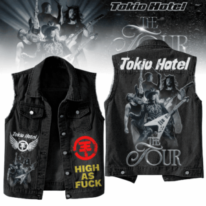 Tokio Hotel Music Style Sleeveless Jacket For Fans