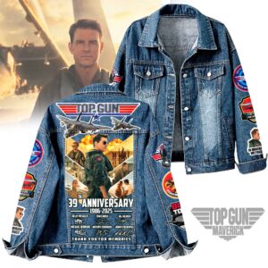 Top Gun: Maverick Movies Denim Jacket Gift For Fans