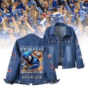 Toronto Blue Jays MLB Denim Jacket Gift For Fans