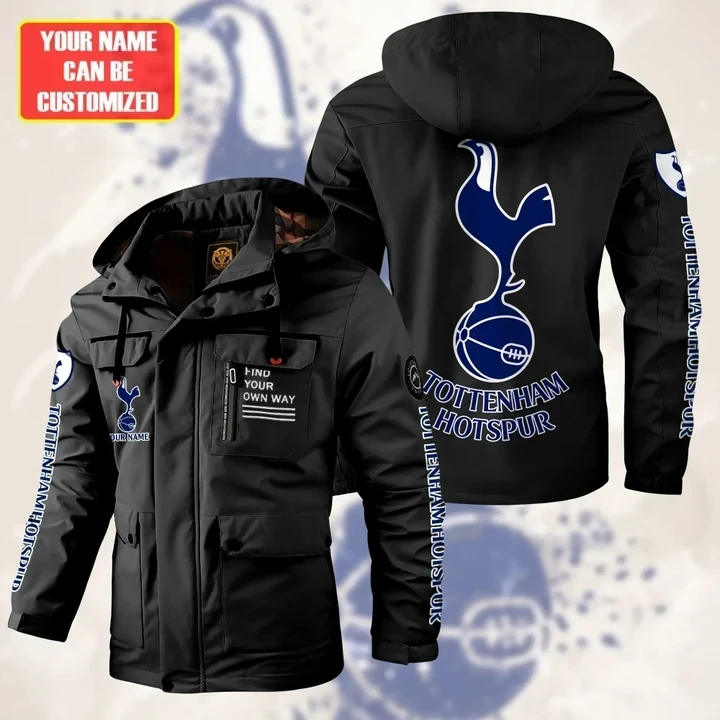 Tottenham Hotspur EFL Style Parka Jacket For Fans