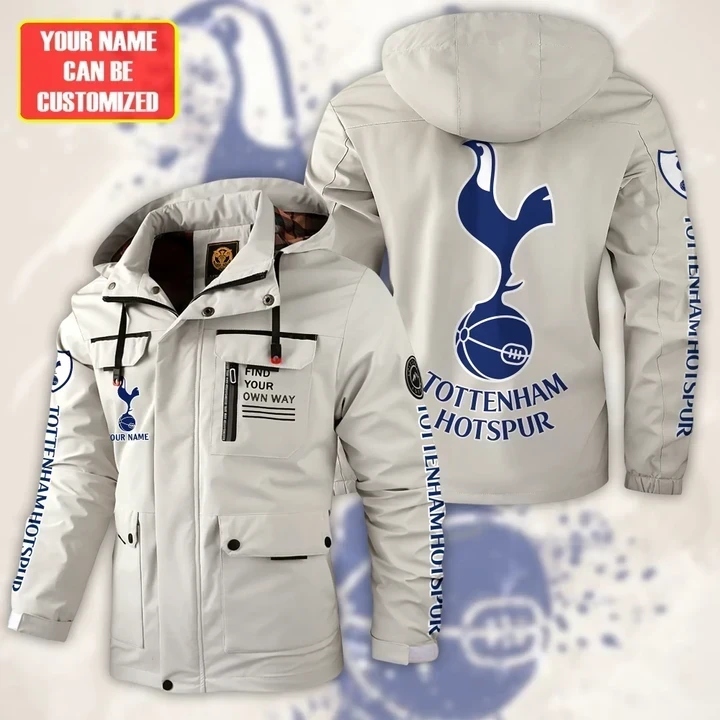 Tottenham Hotspur EFL Style Parka Jacket For Fans
