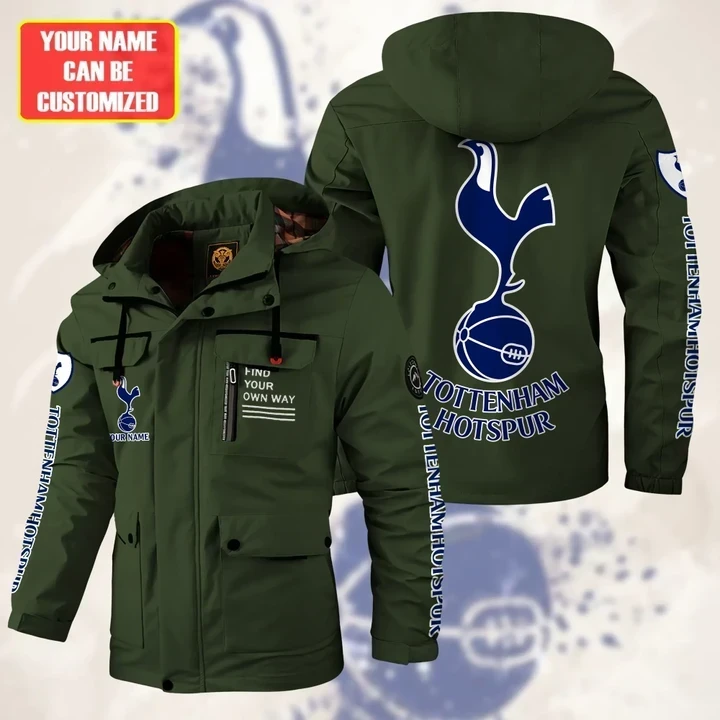 Tottenham Hotspur EFL Style Parka Jacket For Fans