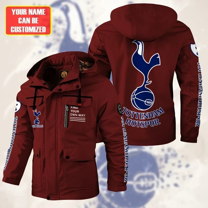 Tottenham Hotspur EFL Style Parka Jacket For Fans