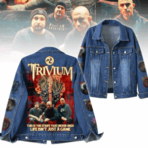 Trivium Music Denim Jacket Gift For Fans