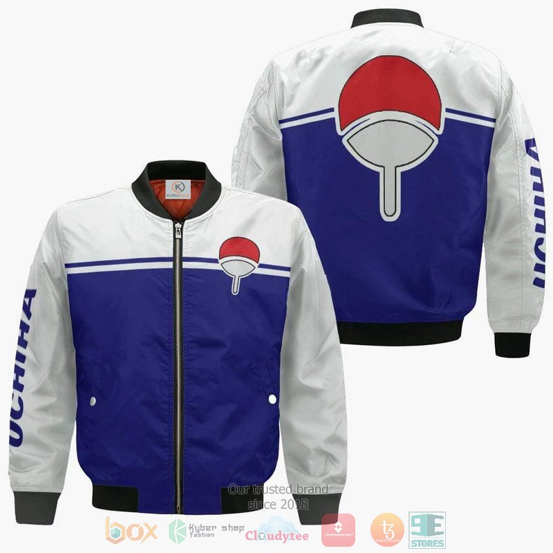 Uchiha Naruto Outfits Anime Style Bomber Jacket For Fans
