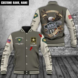 U.S. ARMY Style Baseball Jacket For Fans