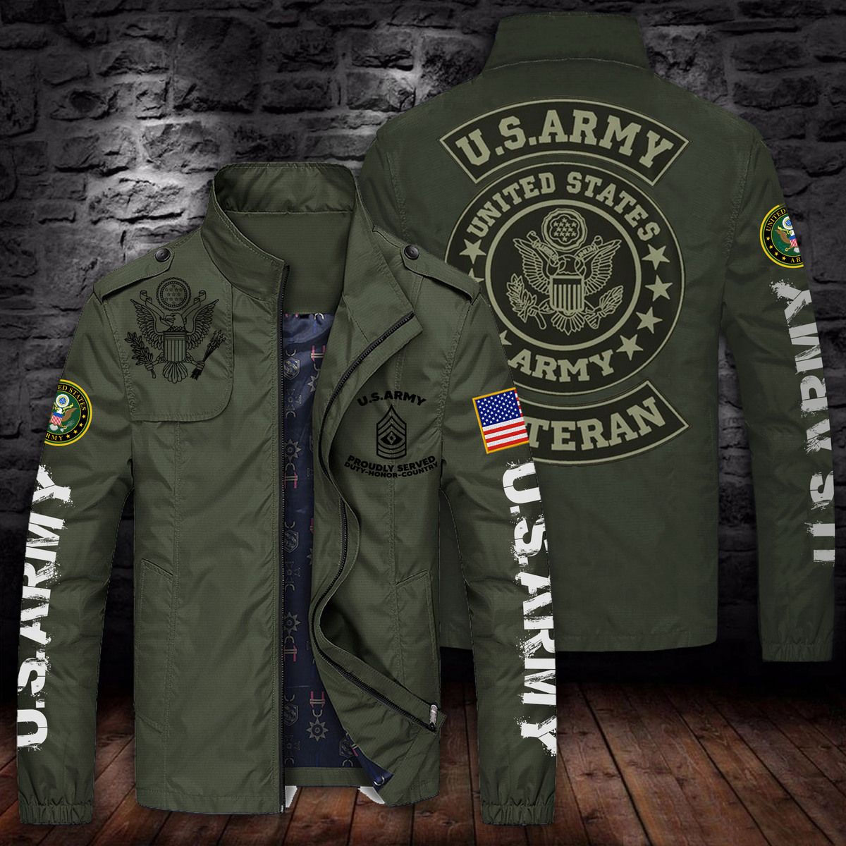 US Army Style Military Jacket For Fans