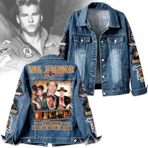 Val Kilmer Music Denim Jacket Gift For Fans