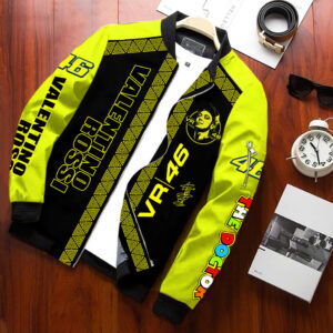 Valentino Rossi MotoGP Style Bomber Jacket For Fans