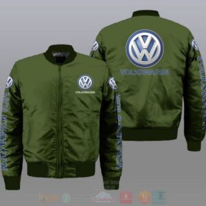 Volkswagen Car Style Bomber Jacket For Fans