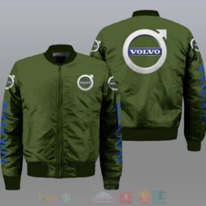 Volvo Car Style Bomber Jacket For Fans