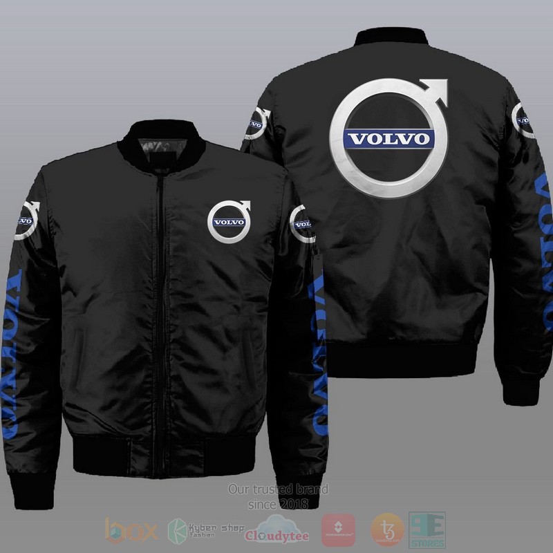 Volvo Car Style Bomber Jacket For Fans
