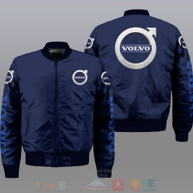 Volvo Car Style Bomber Jacket For Fans