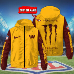 Washington Commanders NFL Personalized Style Windbreaker Jacket For Fans